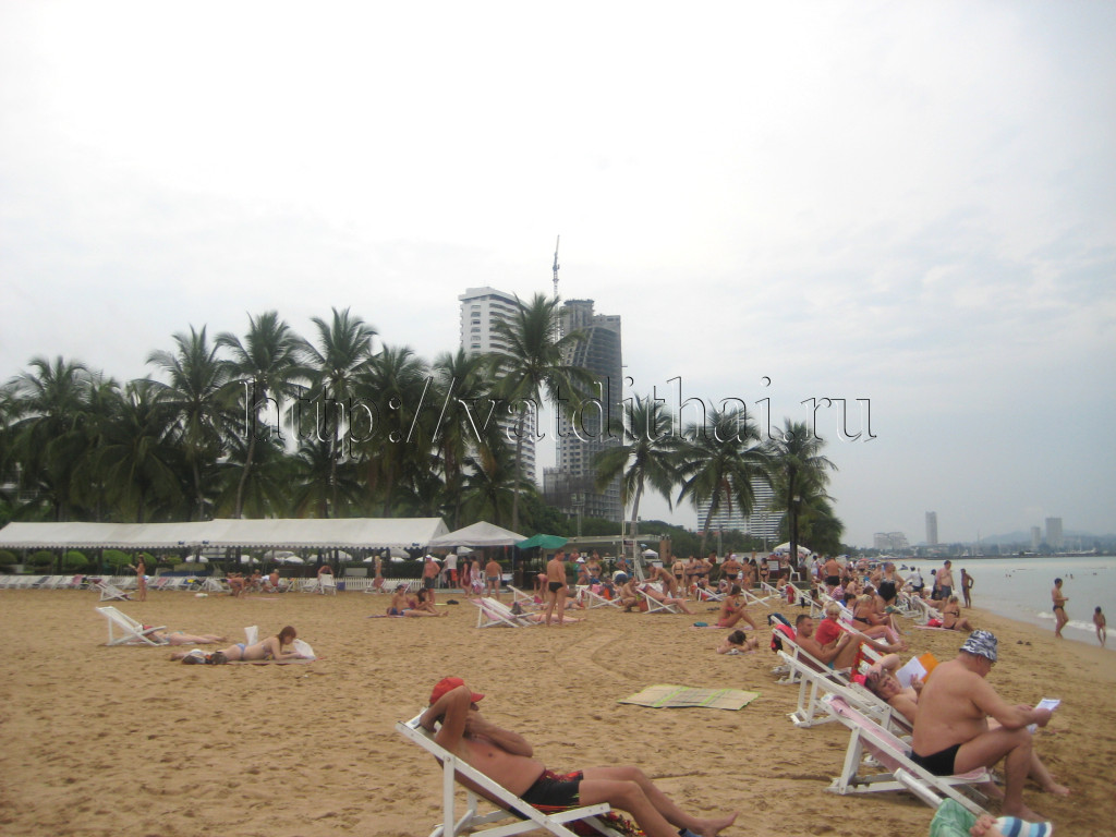 пляж Паттайи