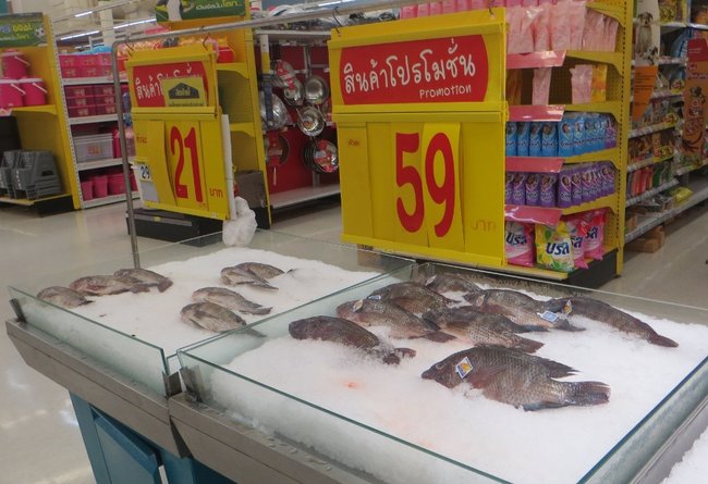 Цены на продукты в магазинах Таиланда